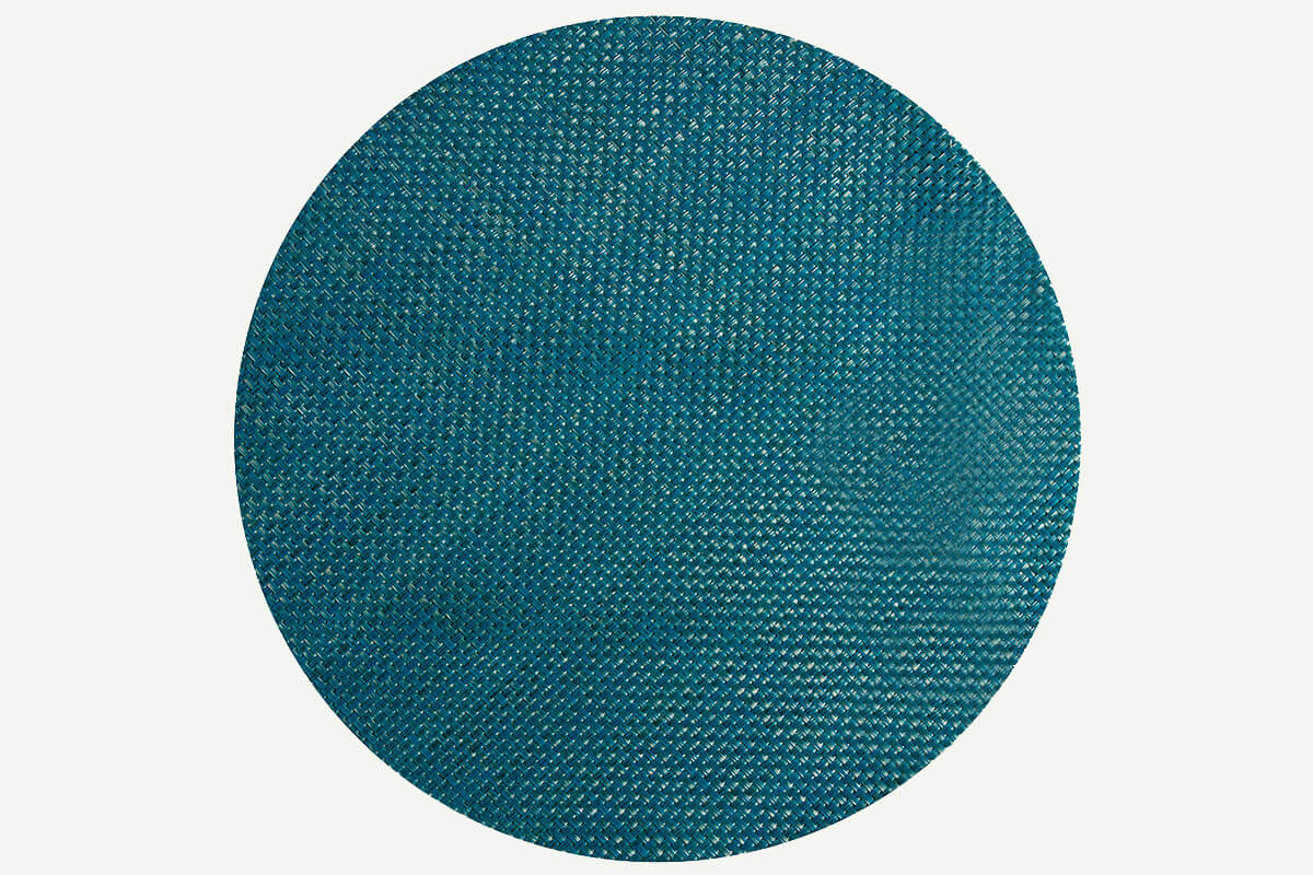 Round textilene placemat