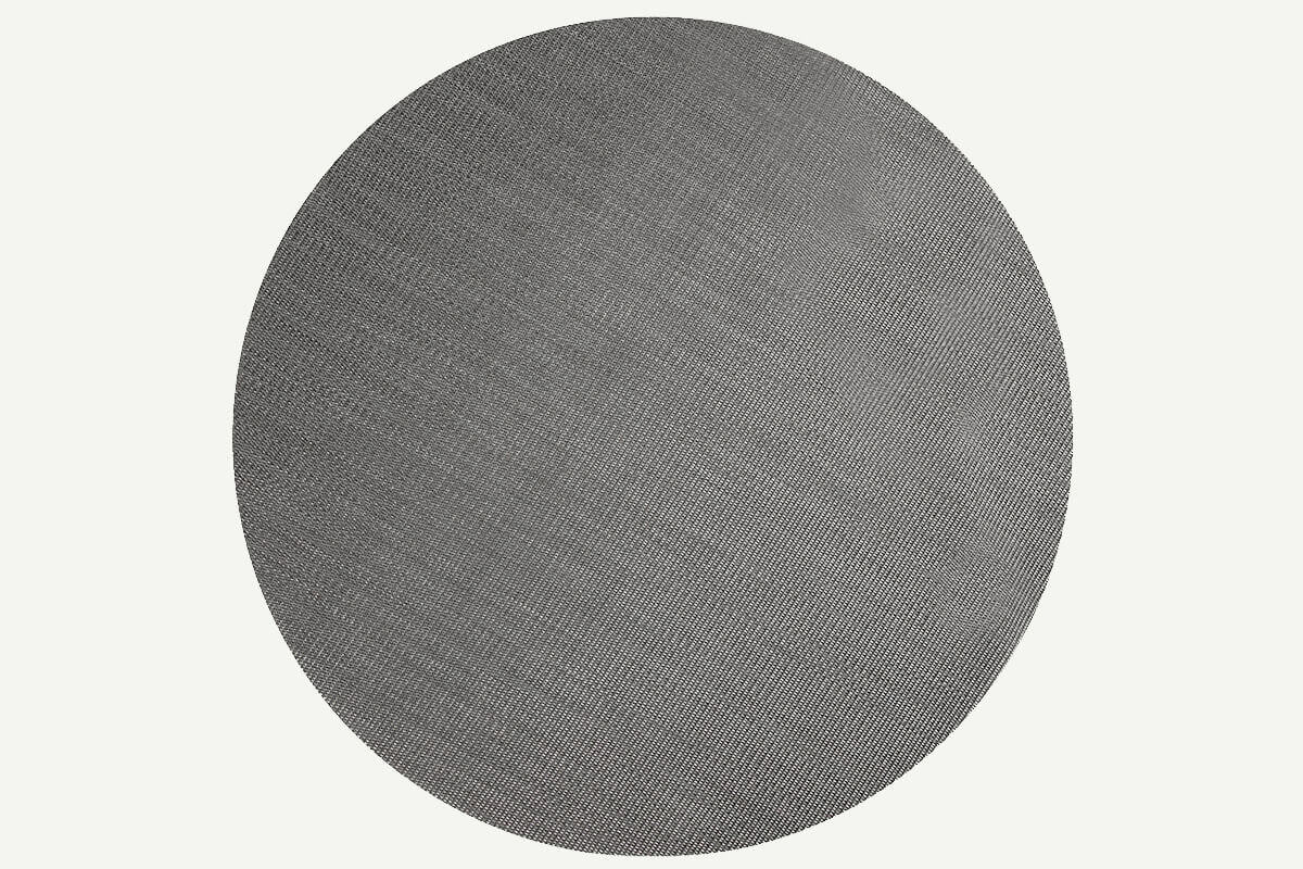 Round textilene placemat